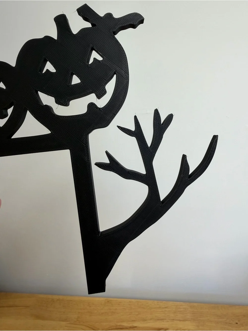 Spooky Jack-O'-Lantern Wall Accent - Unbranded 3D printed